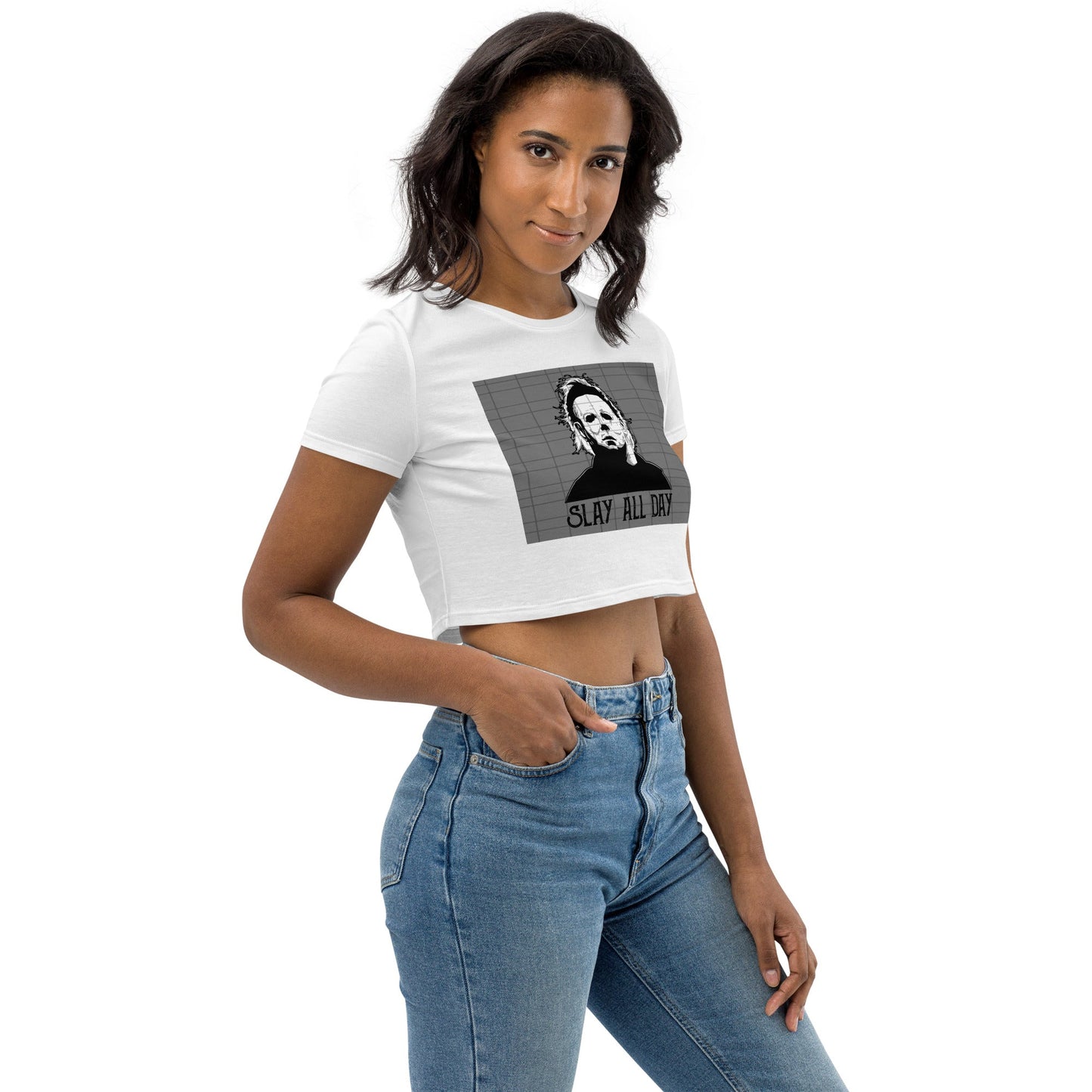 Slay All Day Crop Top