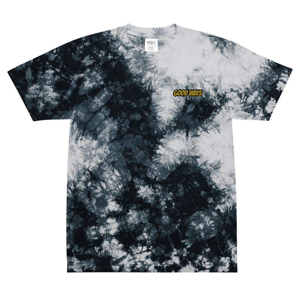 Good Vibes tie-dye t-shirt