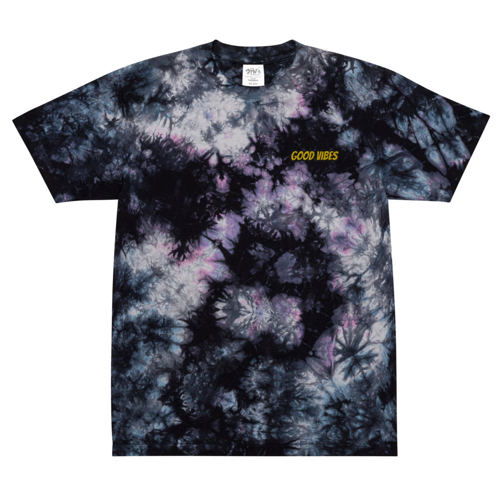 Good Vibes tie-dye t-shirt