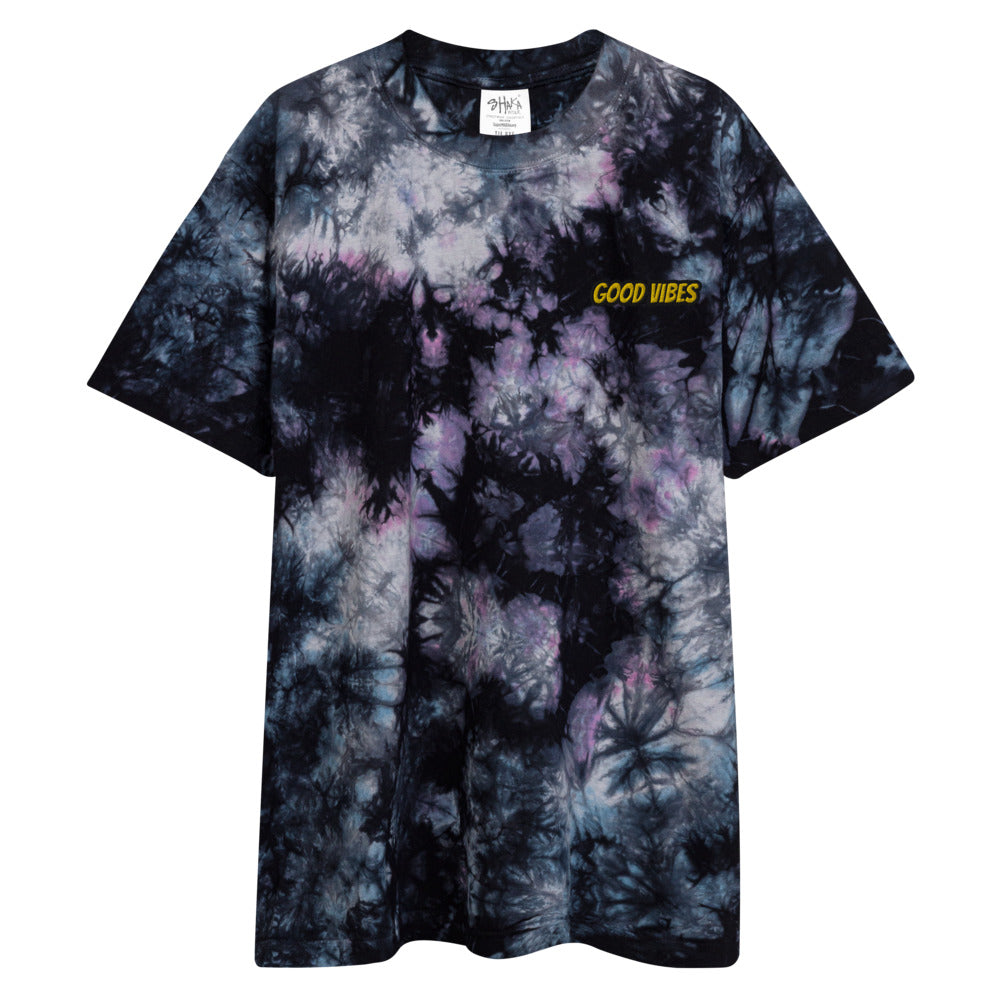 Good Vibes tie-dye t-shirt