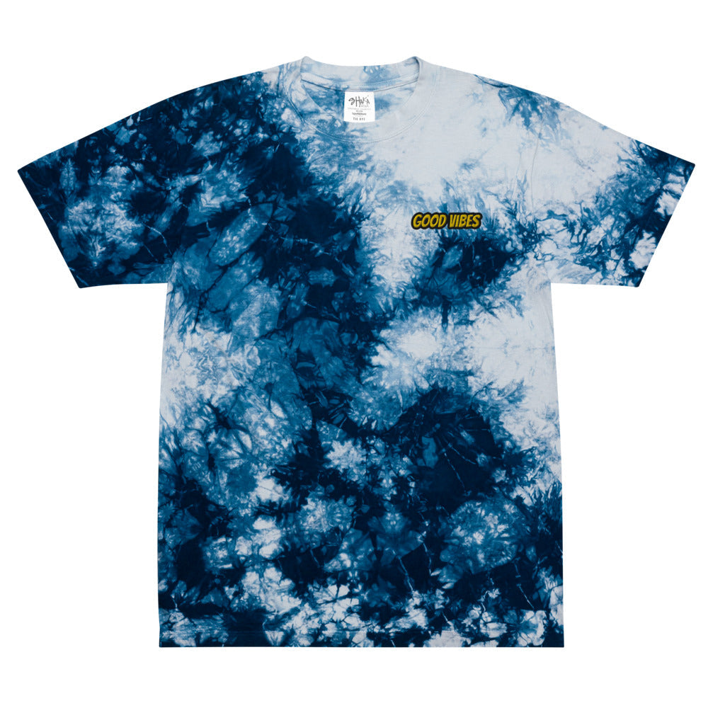 Good Vibes tie-dye t-shirt