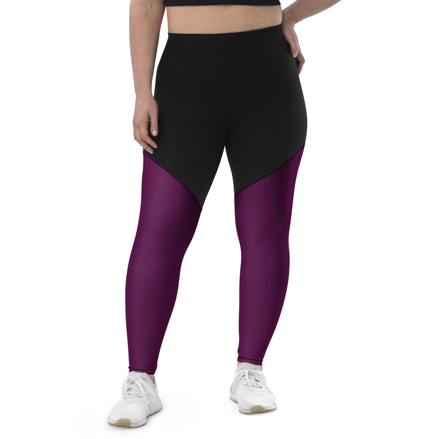 Purple Sports Leggings